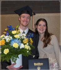 Jim Bob and Becky at graduation